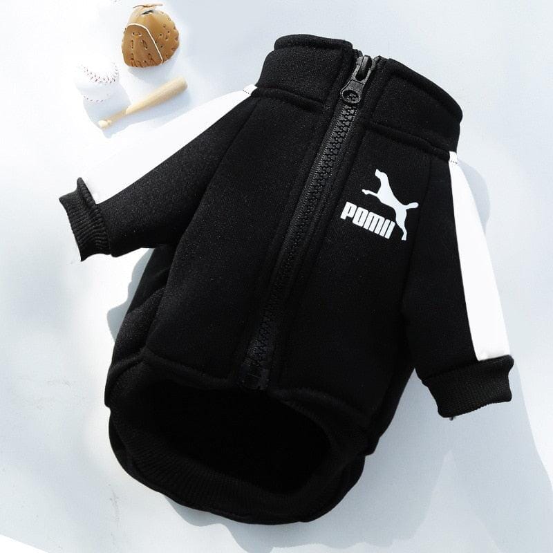 Jaqueta Estilosa para Cães – Proteção e Personalidade para os Dias Frios Jaqueta Pet para Cachorro Madrupet Preto S 1.5-2.5KG 