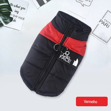 Jaqueta Impermeável Acolchoada para Cães – Estilo, Proteção e Conforto no Frio
