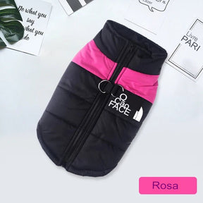 Jaqueta Impermeável Acolchoada para Cães – Estilo, Proteção e Conforto no Frio