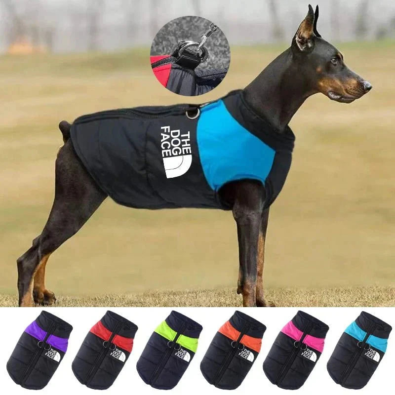 Jaqueta Impermeável para Cães - Proteção Contra Chuva e Frio Jaqueta Impermeável Acolchoada para Cães Sabinovision 