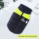 Jaqueta Impermeável para Cães - Proteção Contra Chuva e Frio Jaqueta Impermeável Acolchoada para Cães Sabinovision Verde P 