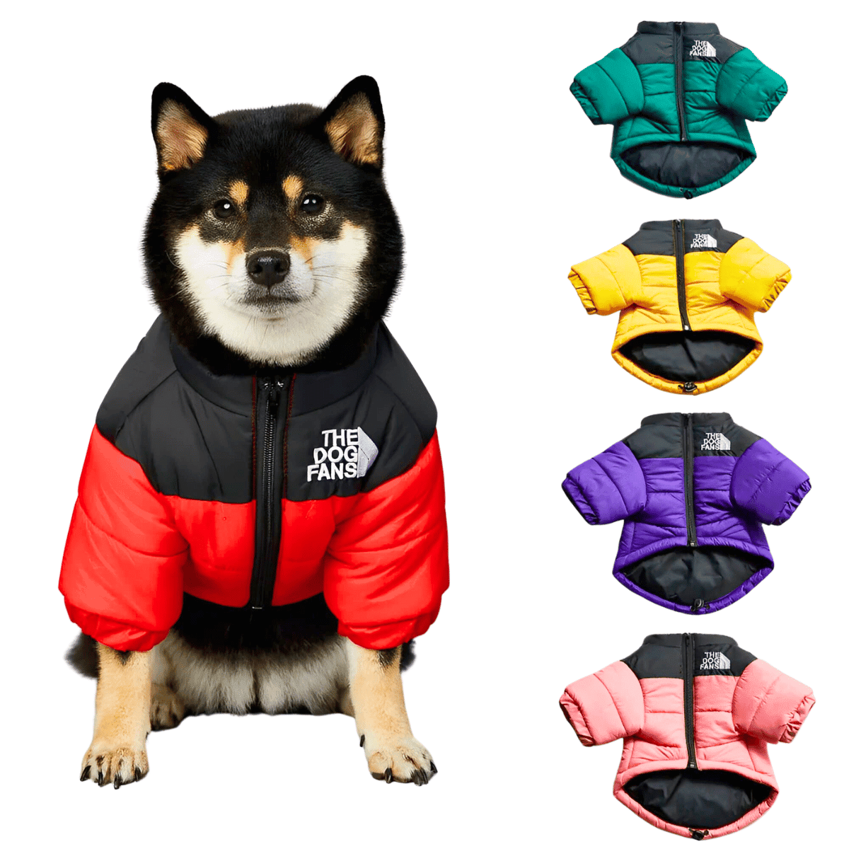 Jaqueta Térmica para Cachorros - Proteção e Conforto no Frio Jaqueta Térmica The Dog Fans Madrupet 