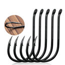 Kit Profissional de Anzóis para Pesca - Aço Inox 50 a 100 Peças Anzóis Aço Madrupet 