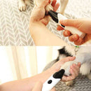 Lixador de Unhas Elétrico para Pets – Seguro, Silencioso e Sem Estresse Lixador de Unhas Pet Para Cachorro e Gato Sabinovision 