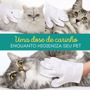 Luva a Seco para Pets – Limpeza Rápida e Sem Água Madrupet 
