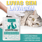 Luva a Seco para Pets – Limpeza Rápida e Sem Água Madrupet 