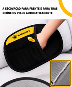 Luva Removedora de Pelos Eletrostática — Remove Pelos de Sofá, Roupa e Tapete em Segundos, Sem Resíduos