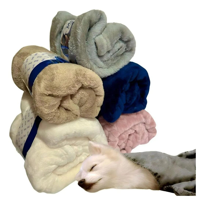 Manta Pet Super Macia – Aconchego Quentinho p/ Cães e Gatos Madrupet 