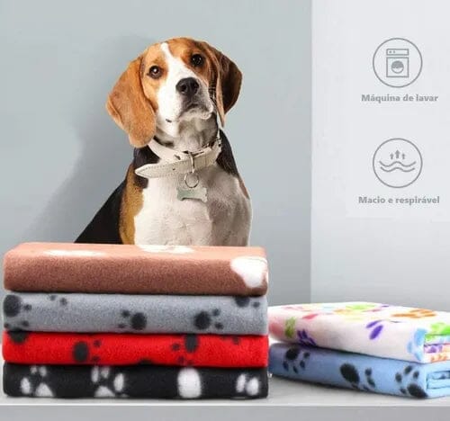 Manta Pet Super Macia – Aconchego Quentinho p/ Cães e Gatos Madrupet 