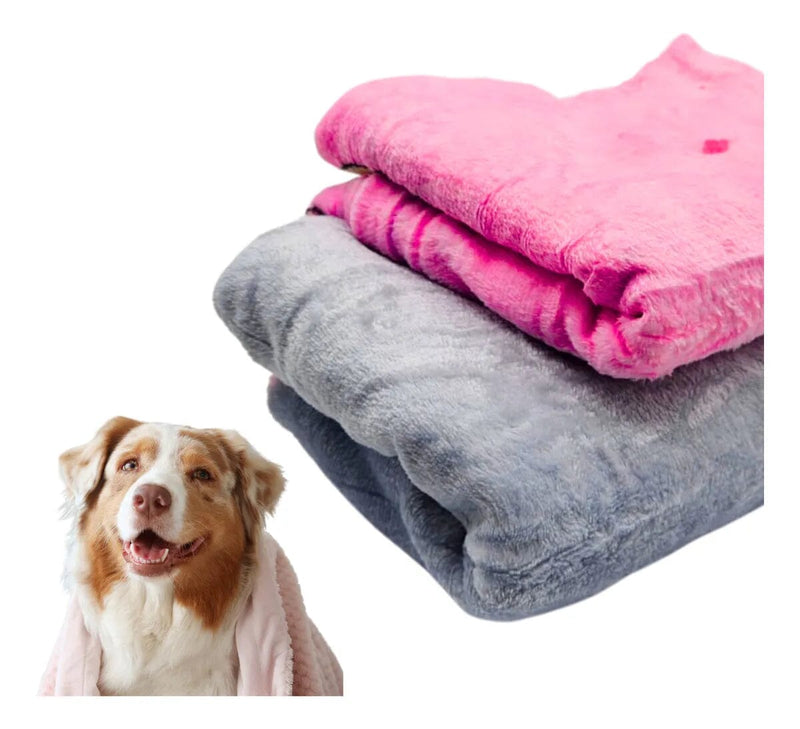 Manta Pet Super Macia – Aconchego Quentinho p/ Cães e Gatos Madrupet 