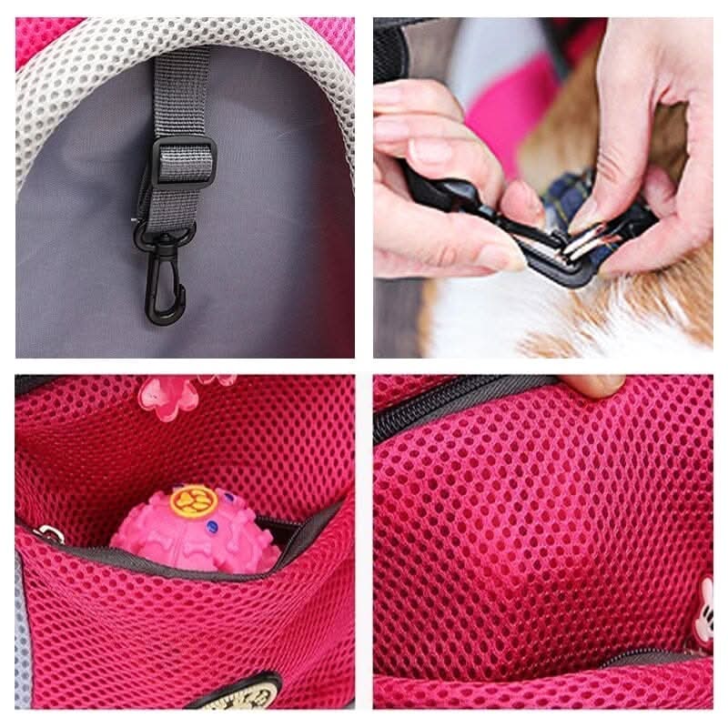 Mochila de Transporte para Pets Pequenos – Confortável, Ventilada e Portátil Mochila de Transporte para Pets Confortável SabinoVision 