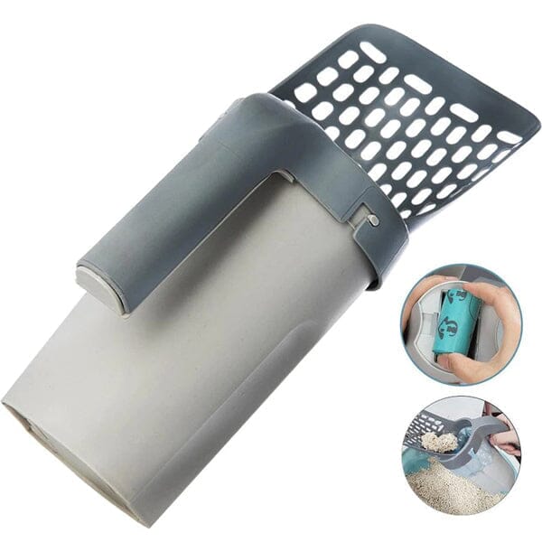 Pá Higiênica para Gatos com Dispenser Embutido Madrupet 