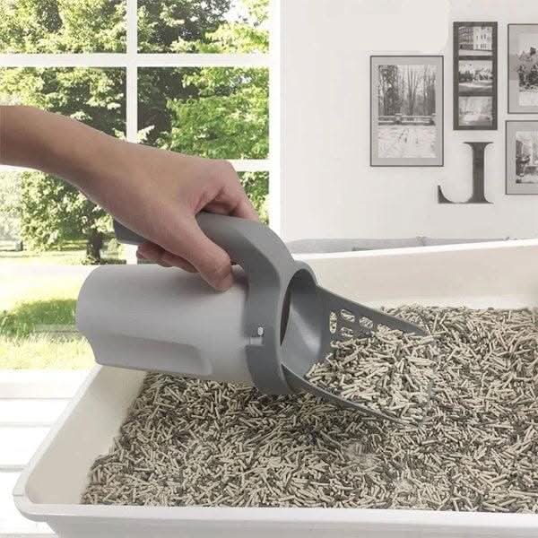Pá Higiênica para Gatos com Dispenser Embutido Madrupet 
