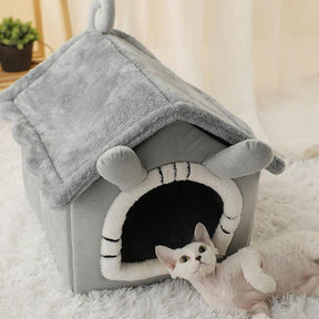Casinha Térmica para Pets Pequenos – Formato Fechado, Quentinha e Dobrável