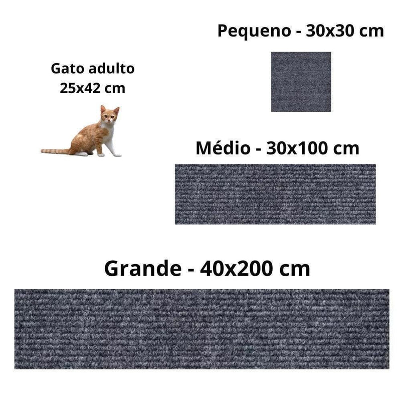 Protetor Antiarranhão para Gatos – Adesivo para Sofá e Móveis Madrupet 