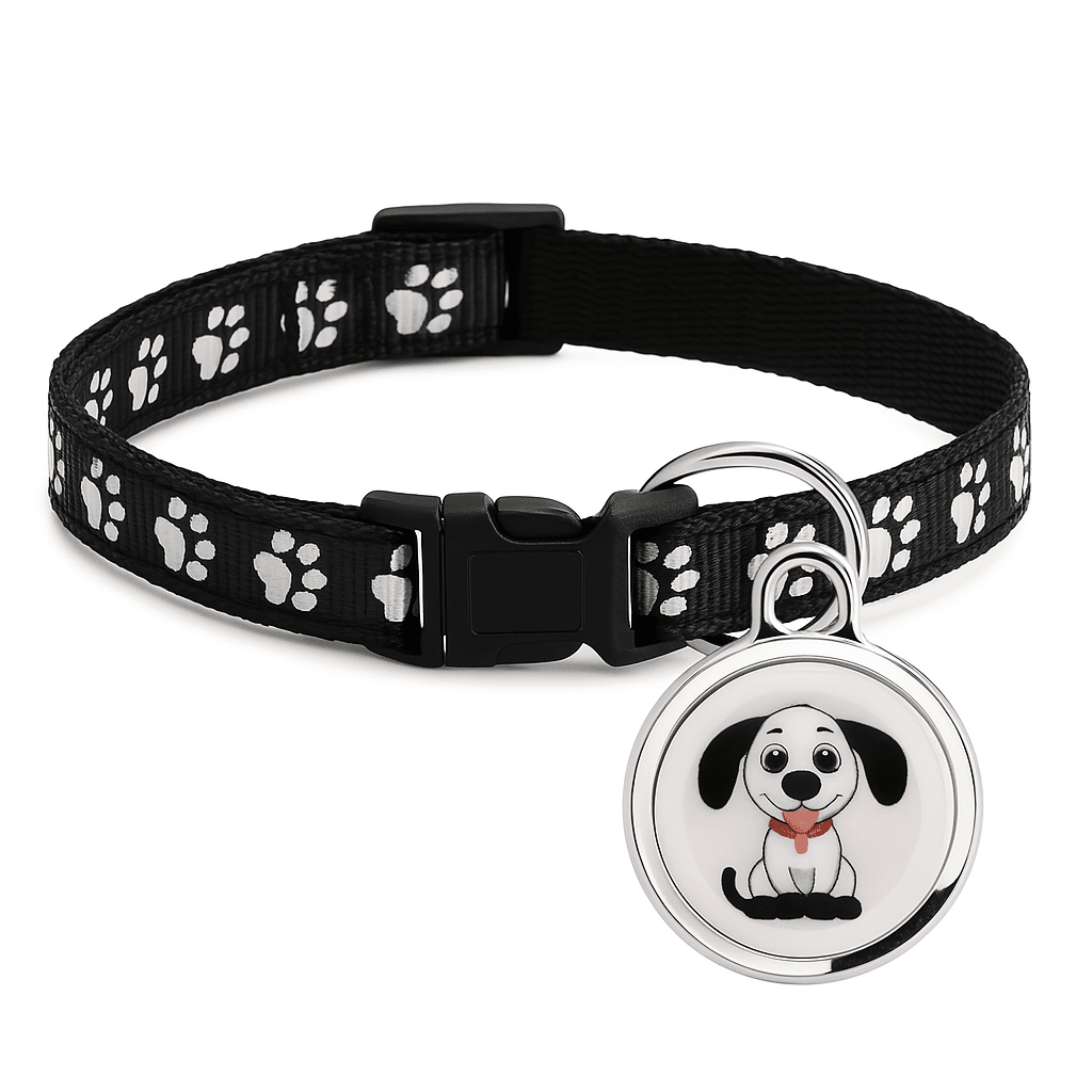 Rastreador GPS para Pets – Localização em Tempo Real e Sem Mensalidade Madrupet Rastreador com Coleira Preta Cachorro 