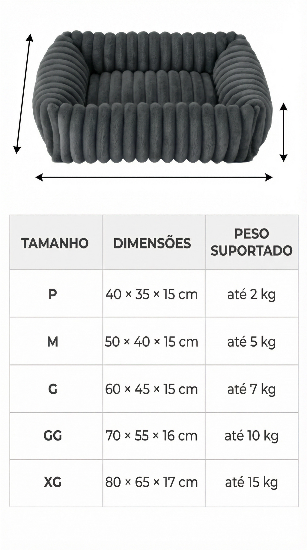 Cão de porte médio usando a cama ortopédica Madrupet em ambiente interno, mostrando conforto e praticidade