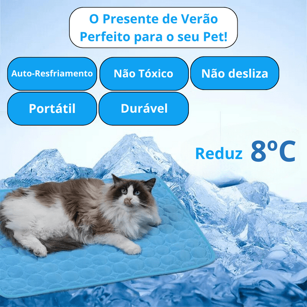 Tapete Gelado Para Pets Tapete gelado para pets Madrupet 