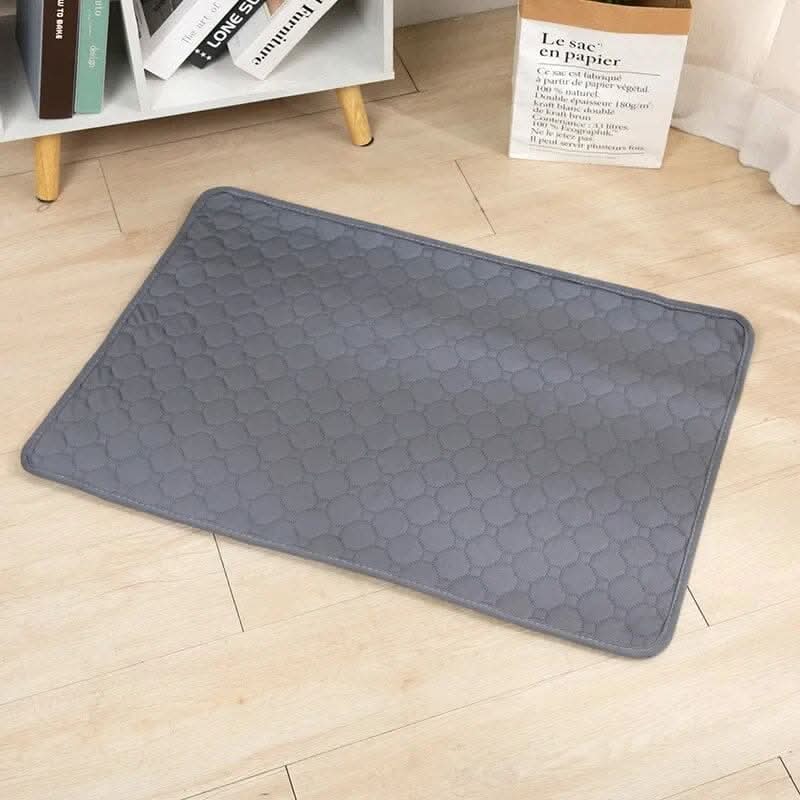 Tapete Higiênico Lavável para Cães Madrupet Cinza claro 50x35cm 