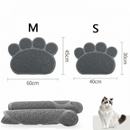 Tapete antiareia multiuso para pets com bordas reforçadas para maior durabilidade