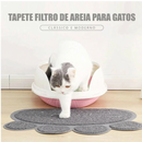 Tapete Antiareia Multiuso para Pets — Retém Resíduos e Protege o Piso